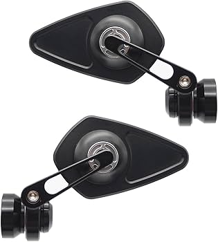 Amazon.co.jp: バイクミラー オートバイハンドルバーバーエンドミラー